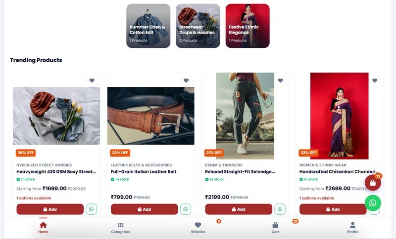 Online Store Example